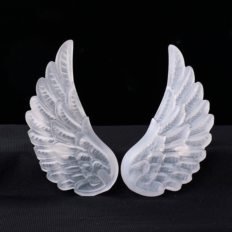 Crystal Wings Supplier - Wholesale Natural Selenite Angel Wings High Quality Decor