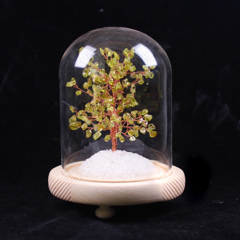 Landscape Bottle Factory - Natural Energy Gemstone Glass Bottle Crystal Chips Feng Shui