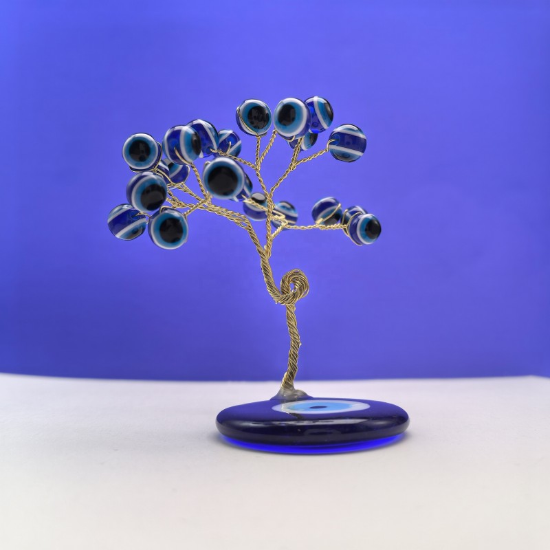 Evil Eye Tree Supplier - Devil's Eye Tree Handmade Ornament Turkish Blue Eye Tree