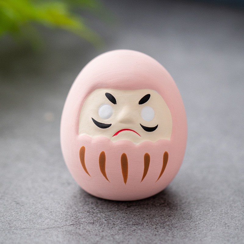 Daruma Doll Manufacturer - Japanese ZAKKA Colorful Cartoon Ceramic Ornament Home Decor