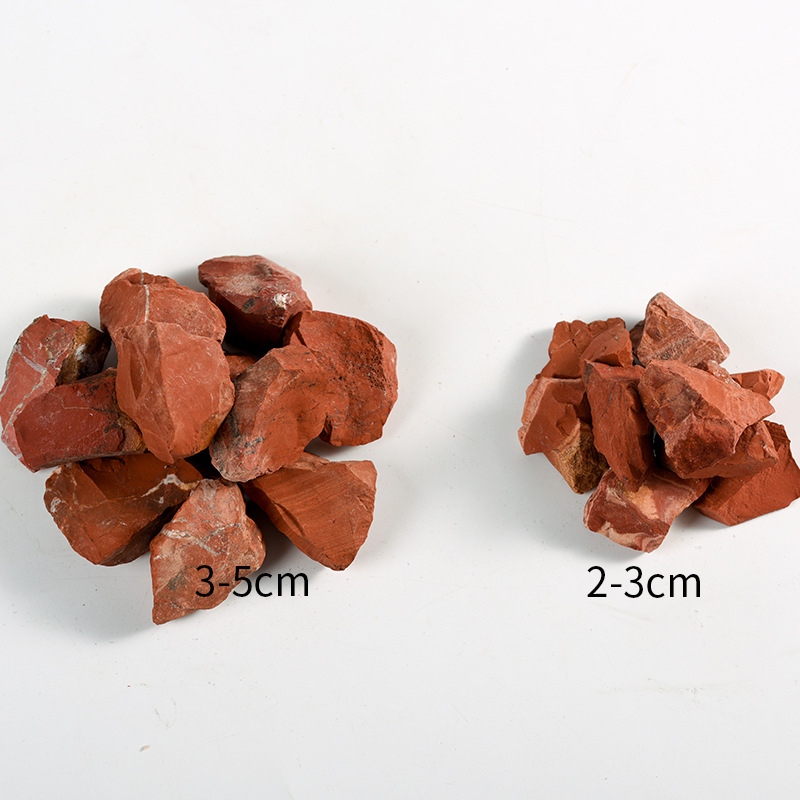 Raw Minerals Supplier - New Arrivals Natural Red Jasper Rough Stone Home Decoration