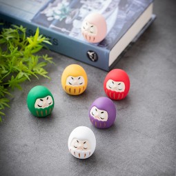 Daruma Doll Manufacturer - Japanese ZAKKA Colorful Cartoon Ceramic Ornament Home Decor