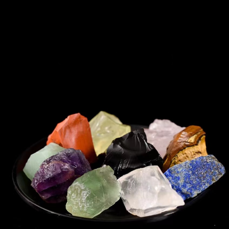 Raw Gemstones Manufacturer - Natural Bulk Crystals Healing Stones Clear Rose Quartz