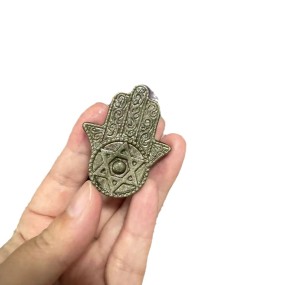 Hamsa Hand Charms Factory - Natural Crystal Multi Materials 5cm Hexagram Star Hamsa Hand
