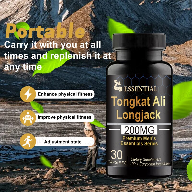 Tongkat Ali Supplement Manufacturer - OEM Wholesale with Epimedium Extract for Men's Health