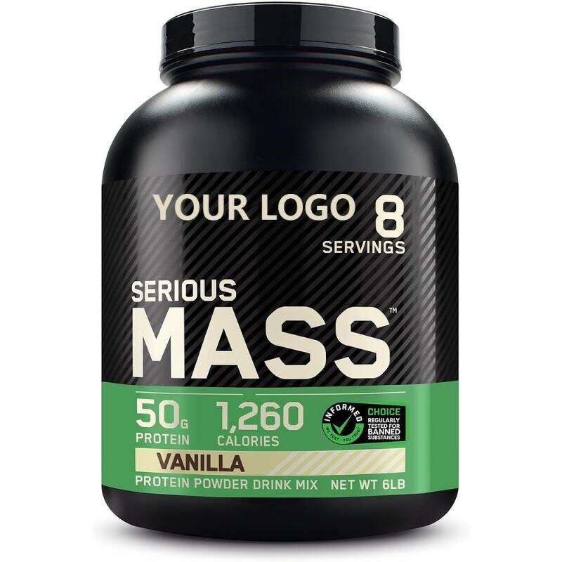 Protein Powder Supplement Manufacturer - Custom-Formulated for Muscle Mass, Vitamin C, Bone Density & Immune Support