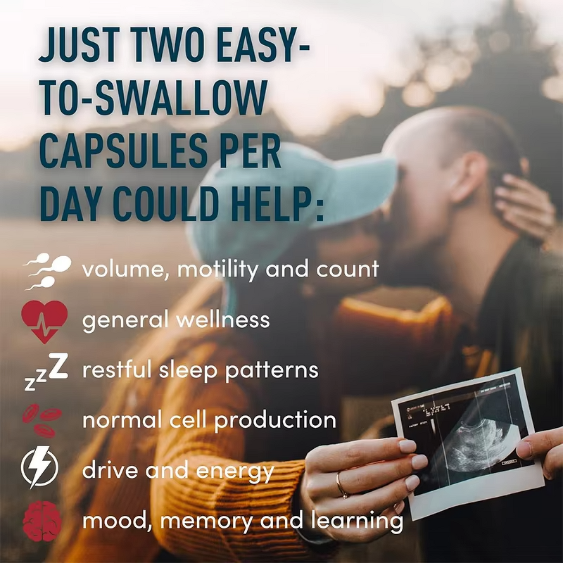 Iron CoQ10 Cassava Root Capsules Manufacturer - Male Fertility Booster Supplement