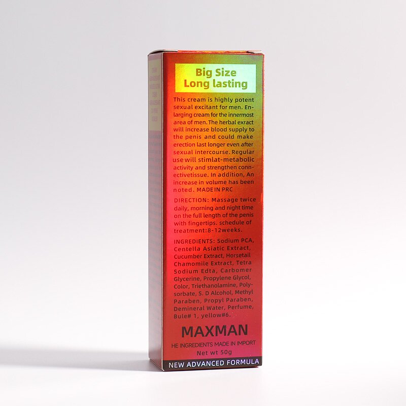 Male Enlargement Cream Manufacturer - Premium Stimulating Massage Gel for Men