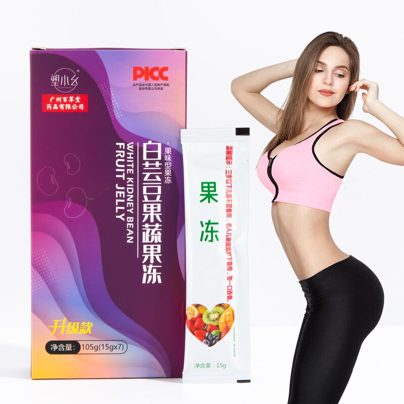 White Kidney Bean Jelly Manufacturer - Private Label Slimming Detox Support Fruit Jelly