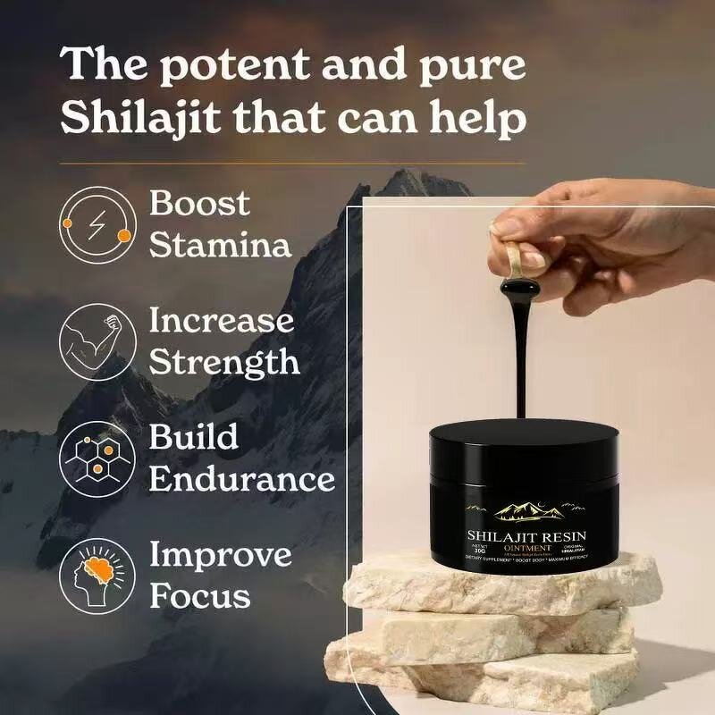 Shilajit Resin Manufacturer - Private Label Pure Himalayan Shilajit in 30g/50g Bulk