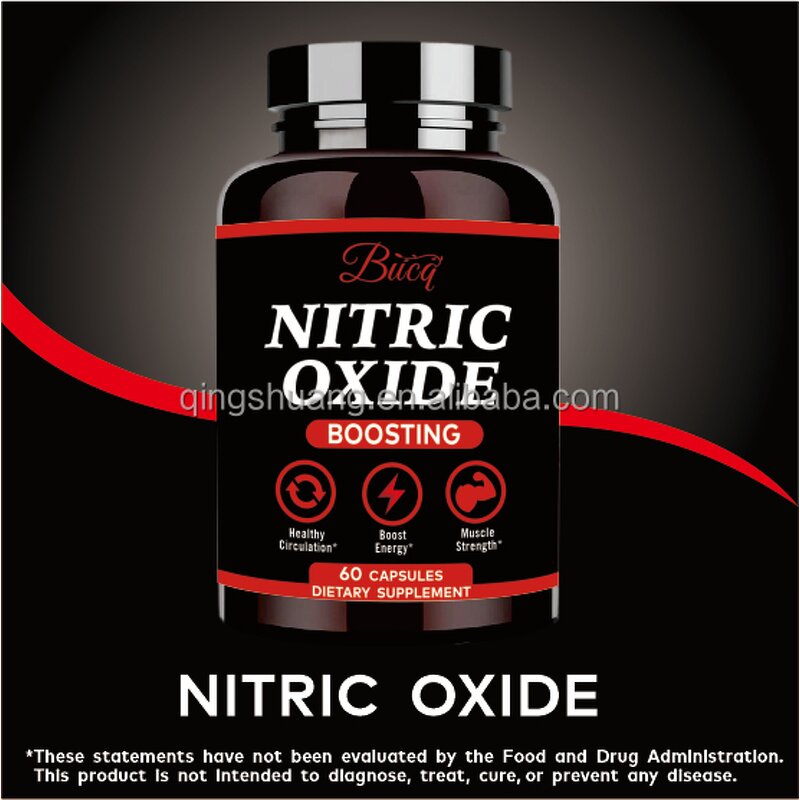 Nitric Oxide Supplement Capsules Manufacturer - L-Arginine & L-Citrulline for Muscle Growth & Energy