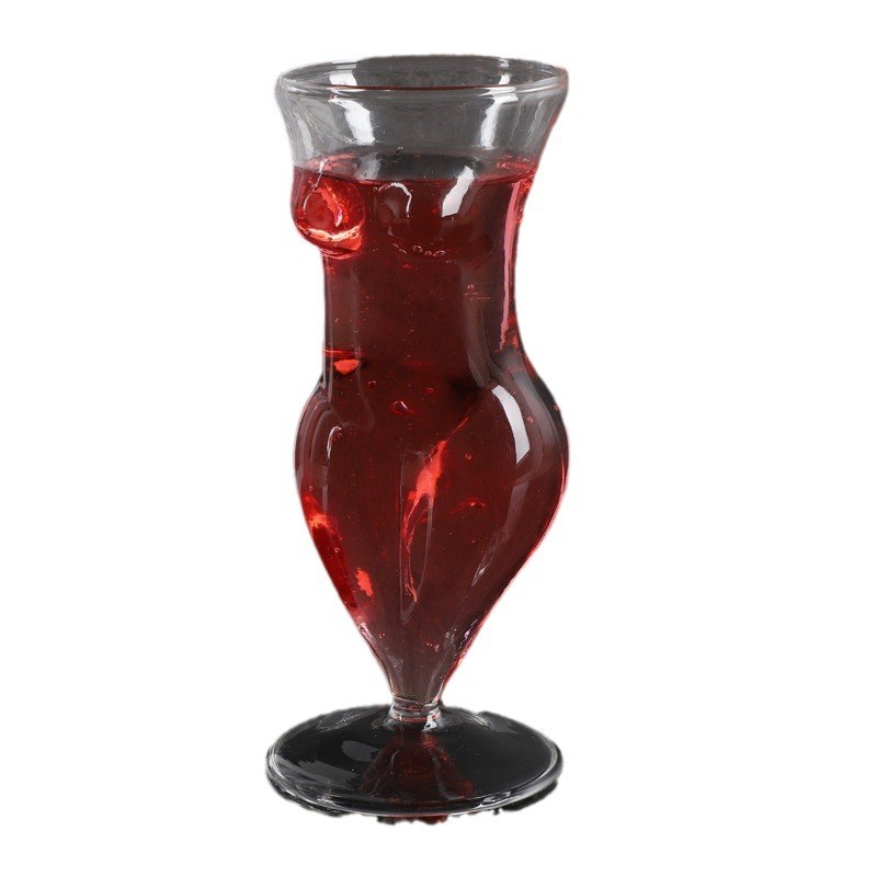 Cocktail Glass Supplier - Naked Women Body Shaped Wine Champagne Cup