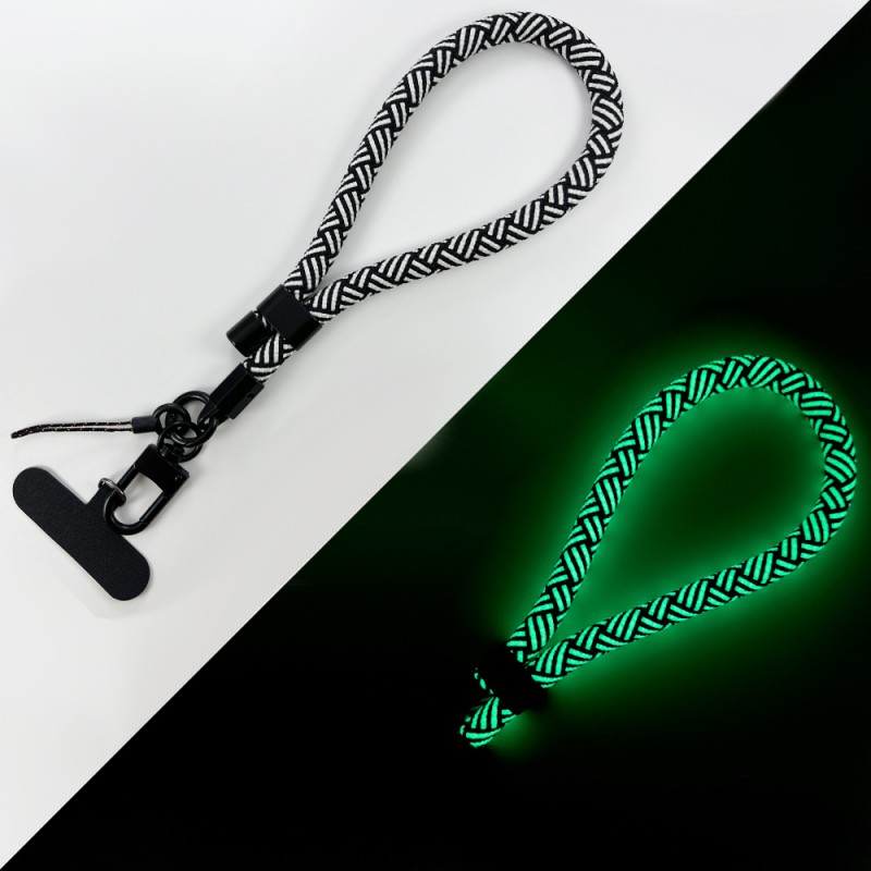 Phone Lanyard Factory - 10mm Night Glow Nylon Wrist Strap