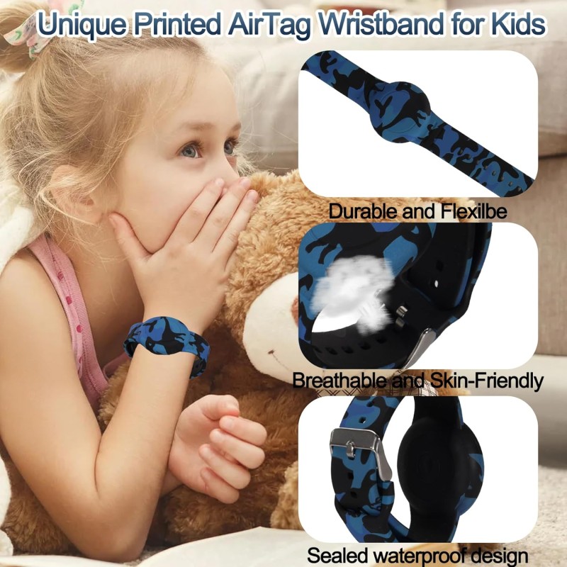 Child Wristband Factory - Wholesale Anti-Lost Waterproof Airtag Band