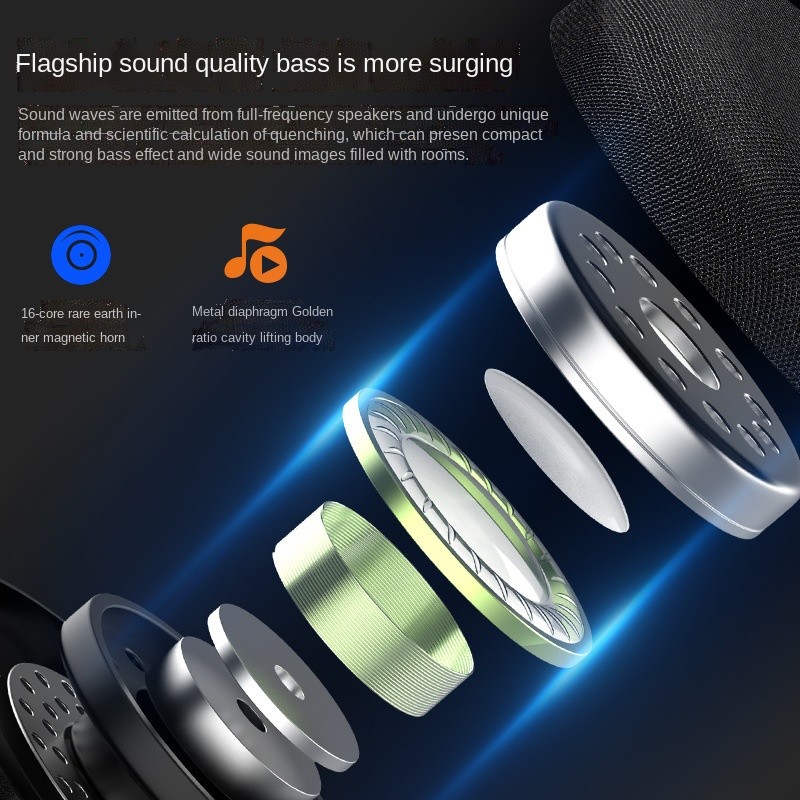 BT Speaker Supplier - Creative 3D Stereo Surround Portable Speaker