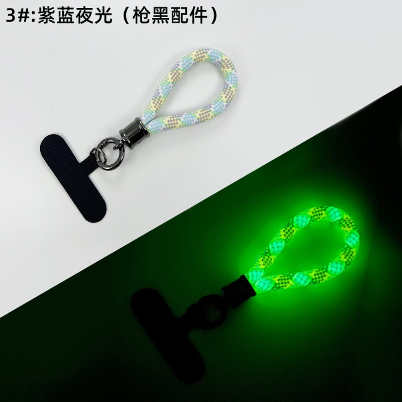 Camera Safety Rope Supplier - 8mm Nylon Luminous Phone Lanyard