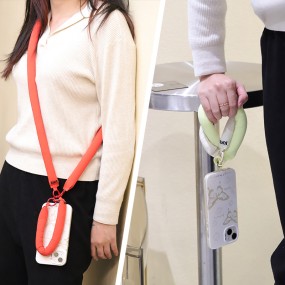 Phone Lanyard Manufacturer - Fashionable Plush Filled DIY Wrist Strap