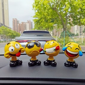 Bobblehead Doll Supplier - Cute Dashboard Decor Sculpture Ornament