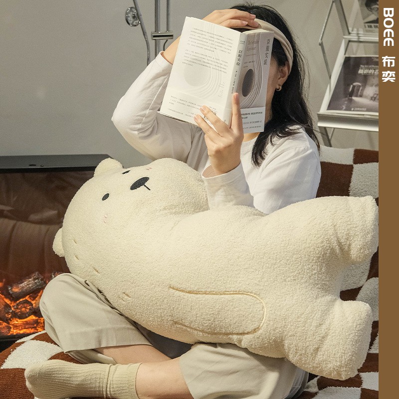 Bear Pillow Factory - Giant Teddy Fleece Sofa Backrest Cushion