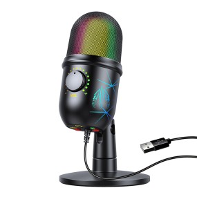USB Microphone Manufacturer - RGB Mute Noise Reduction Gaming Mic