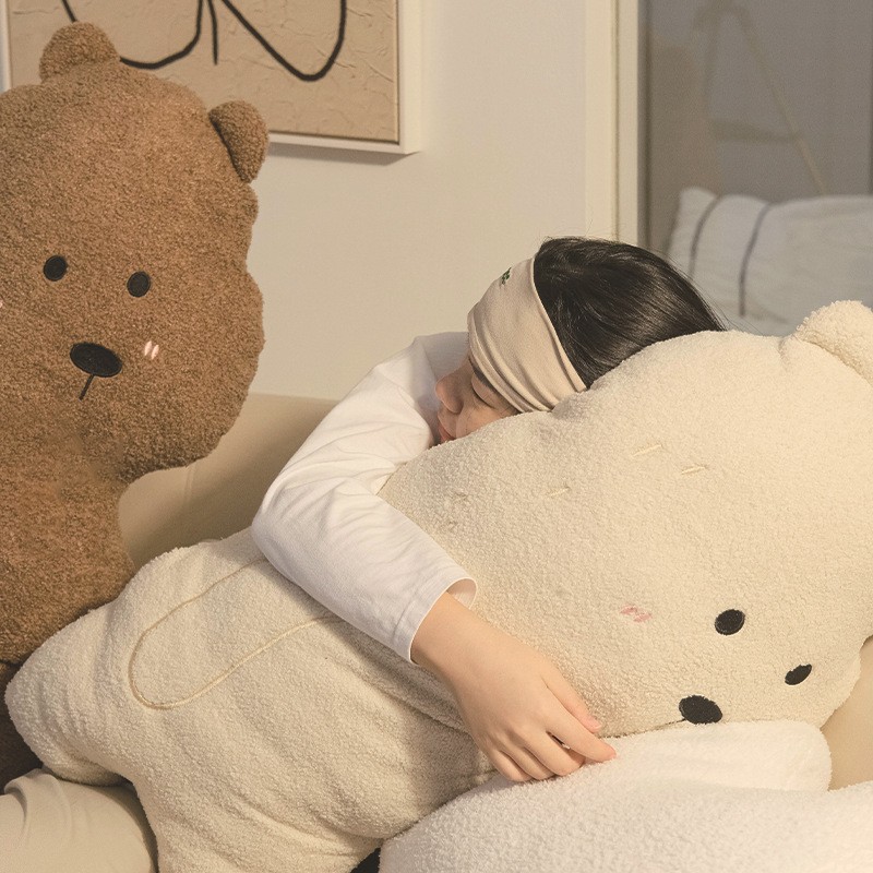 Bear Pillow Factory - Giant Teddy Fleece Sofa Backrest Cushion