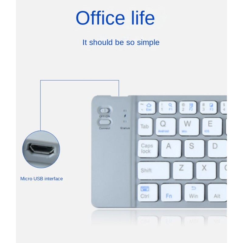 Foldable Keyboard Factory - Ultra-Slim Portable Bluetooth Keyboard