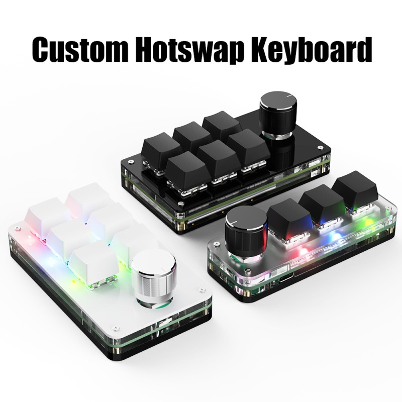 Macro Keyboard Supplier - Programming Custom Knob RGB Mechanical