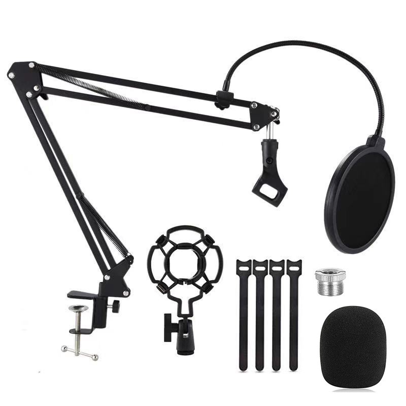 Microphone Stand Supplier - Scissor Arm Desktop Mic Clip Holder
