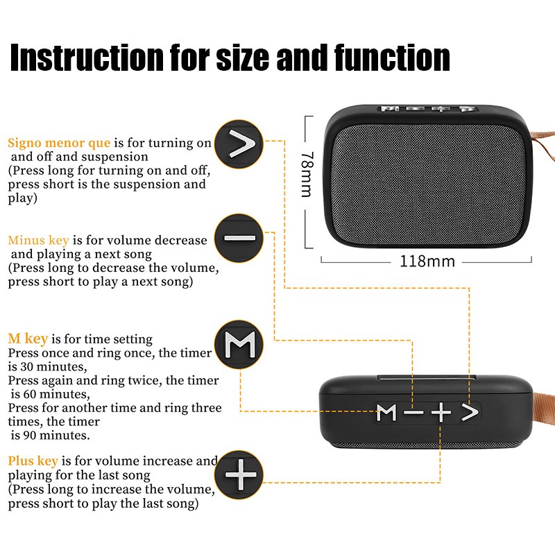 Wireless Speaker Factory - Portable Fabric TF Card Microphone Speaker