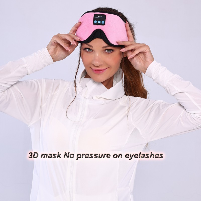 Sleep Mask Manufacturer - 3D Bluetooth Wireless Music Eye Mask