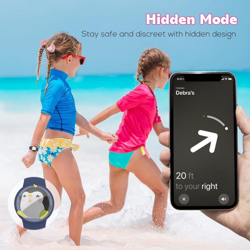 GPS Tracker Manufacturer - Soft Silicone Hidden Lightweight Airtag Band