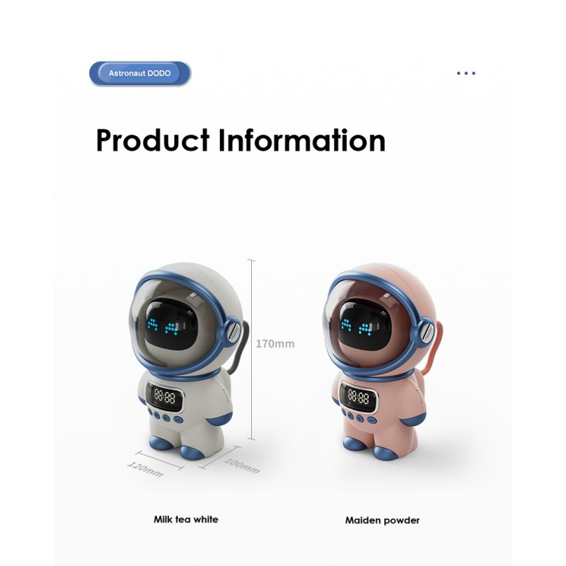 Smart Speaker Supplier - Astronaut Bluetooth Audio Alarm Clock