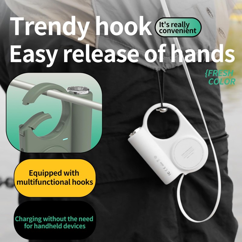 Power Bank Factory - 5000mAh Portable Charger with LED Hook