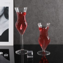 Cocktail Glass Supplier - Naked Women Body Shaped Wine Champagne Cup