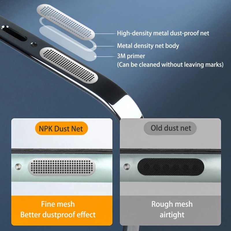 Dustproof Sticker Factory - Mobile Phone Speaker Mesh Adhesive Sticker