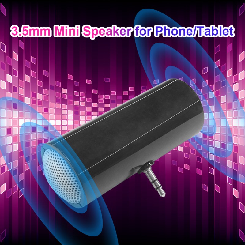 Line-in Speaker Supplier - Mini Portable 3.5mm TRS Plug Speaker