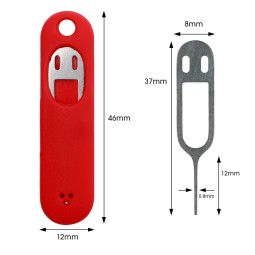 SIM Card Tool Supplier - Removal Needle Keychain Ejecter Pin