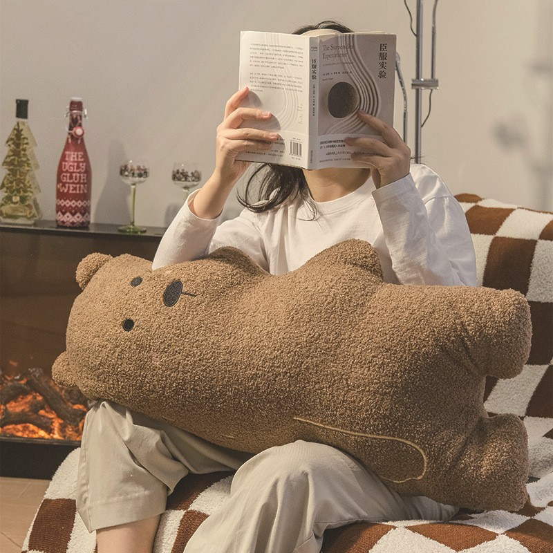 Bear Pillow Factory - Giant Teddy Fleece Sofa Backrest Cushion