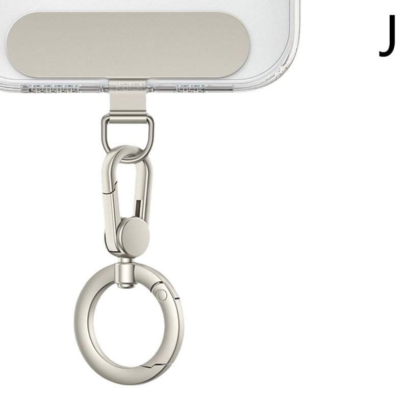 Phone Lanyard Manufacturer - 360 Rotation Metal Buckle Steel Clip