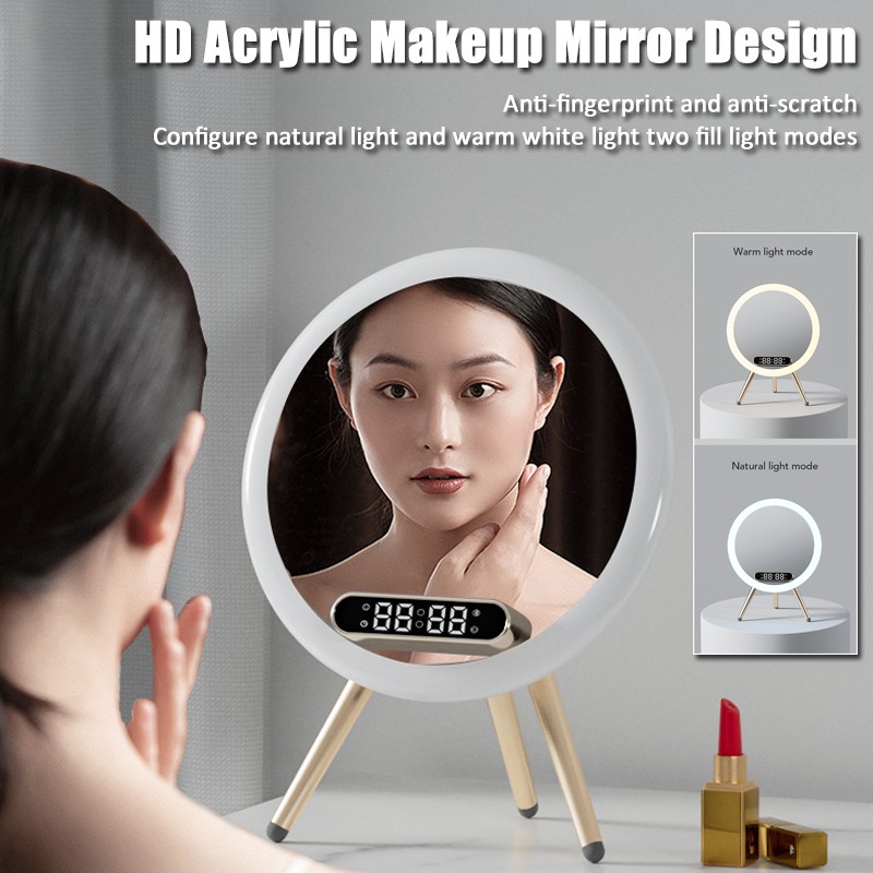 LED Mirror Manufacturer - Makeup Mirror Bluetooth Wireless Charger