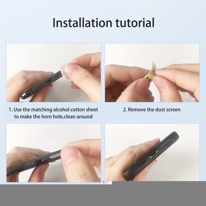 Dustproof Sticker Factory - Mobile Phone Speaker Mesh Adhesive Sticker