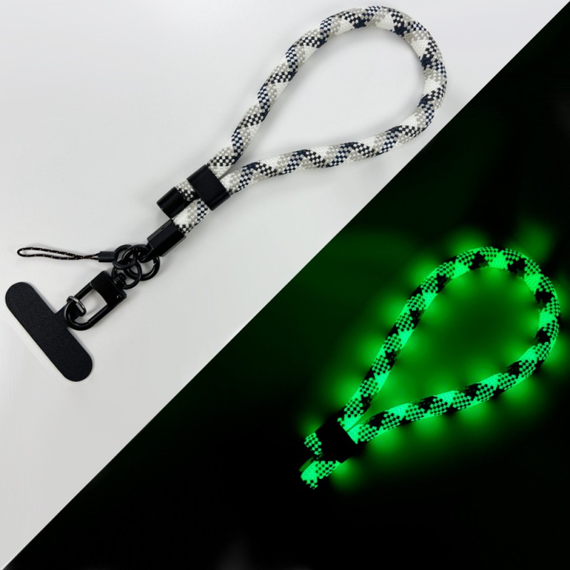 Phone Lanyard Factory - 10mm Night Glow Nylon Wrist Strap