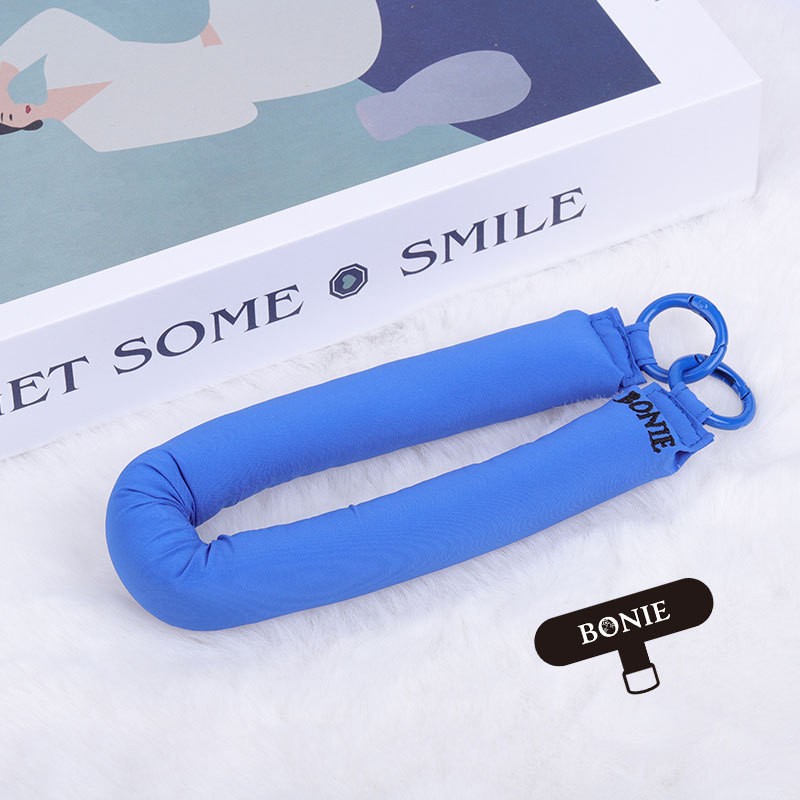 Phone Lanyard Manufacturer - Fashionable Plush Filled DIY Wrist Strap