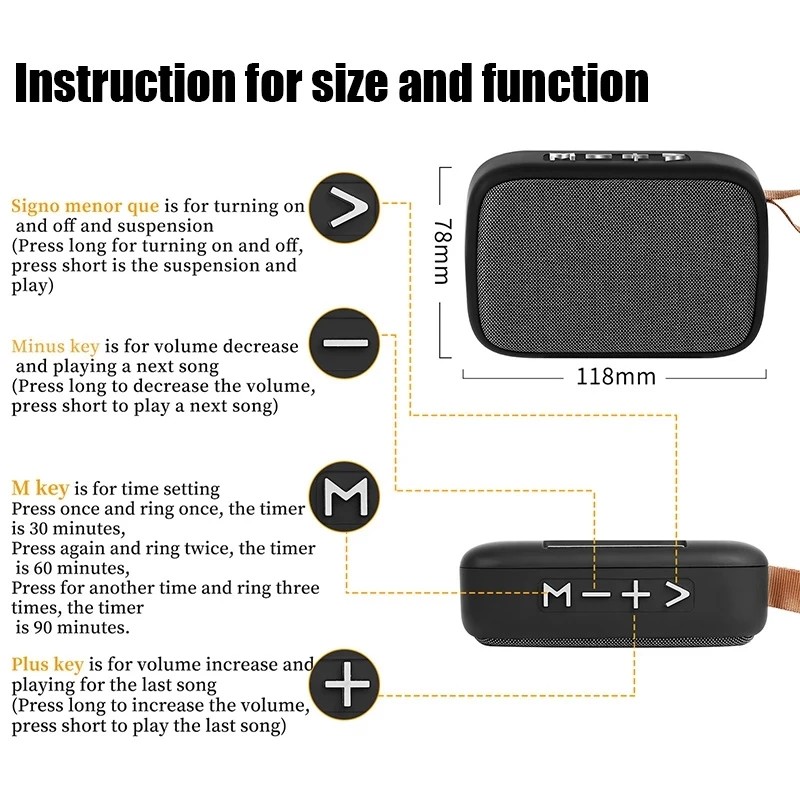 Mini Speaker Factory - Wireless Portable Outdoor Sports Audio