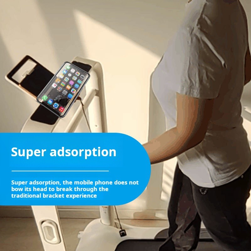 Gym Phone Holder Supplier - Dual Magnetic 360 Rotation Stand