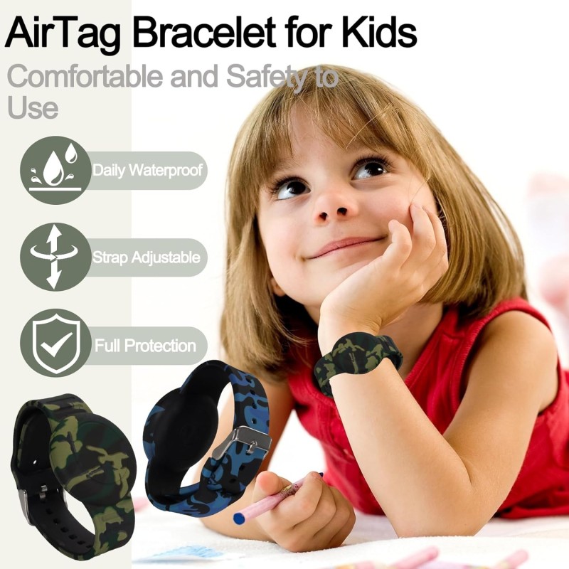 Child Wristband Factory - Wholesale Anti-Lost Waterproof Airtag Band