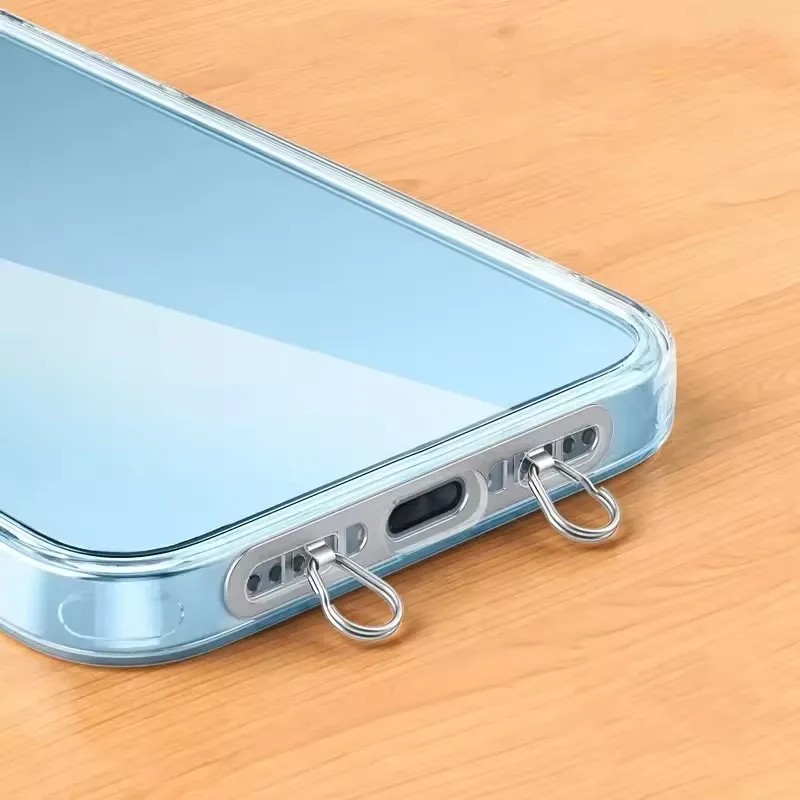 Phone Lanyard Factory - Ultra-thin Metal Gasket Stainless Steel Clip