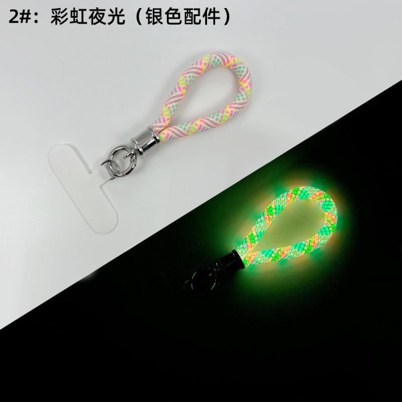 Camera Safety Rope Supplier - 8mm Nylon Luminous Phone Lanyard