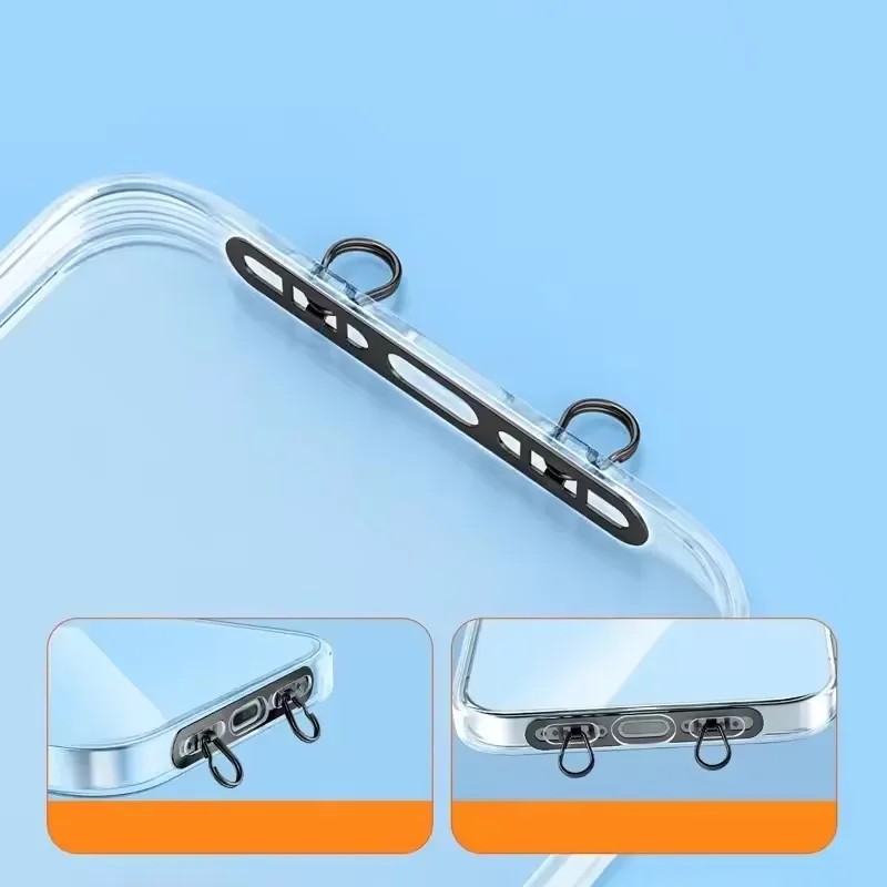 Phone Lanyard Factory - Ultra-thin Metal Gasket Stainless Steel Clip