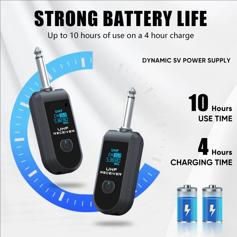 Wireless Microphone Factory - UHF XLR Transmitter Receiver System